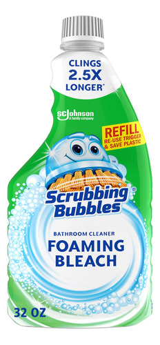 Scrubbing Bubbles Limpiador De Bao Espumoso Con Blanqueador