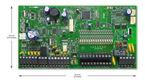 Kit Central Sp7000 (16 A 32 Zonas) + Teclado K35 Lcd Paradox