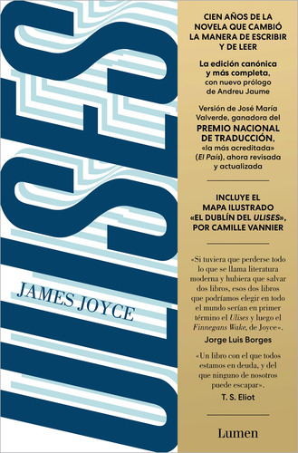 Ulises (edición especial del centenario), de Joyce, James. Serie Ah imp Editorial Lumen, tapa blanda en español, 2022