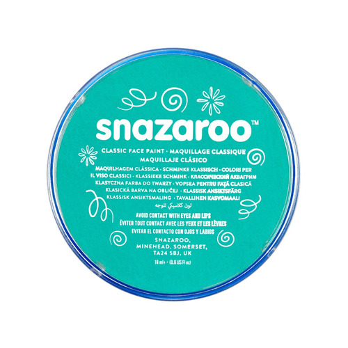 Snazaroo Clásico De La Pintura De La Cara 18ml Mar Azul