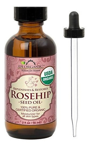 Ee.uu. Orgánica Aceite De Semillas De Rosa Mosqueta, El Usda