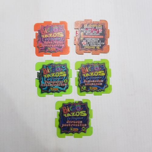 Imagen 2 de 9 de Tazo Ganador Bichos Tazos + 4 Tazos Lote X 5 Mag 59400
