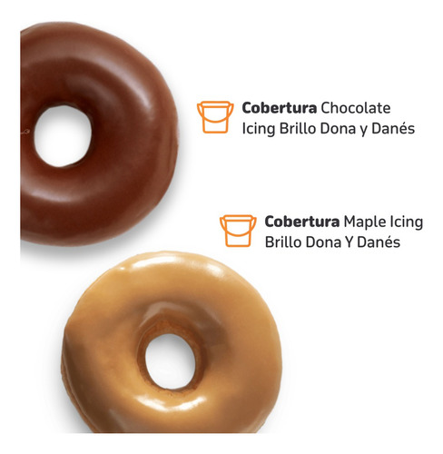 Icing Para Donas American Donuts 4 Kg - Cobertura Dulce