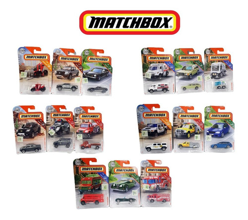 Matchbox Autos Coleccion Esc 1:64 Original Mattel