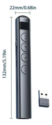 Puntero Láser Power Point Usb Ergonómico Recargable