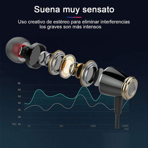 Imagen 4 de 10 de Audífonos Games Con Graves Pesados De Metal Cable Jack 3.5mm