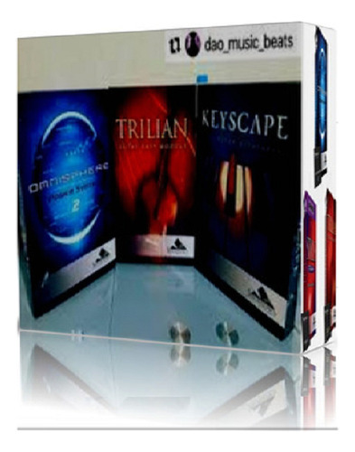 Omnisphere 2 + Keyscape + Trilian Bundle | Paquete
