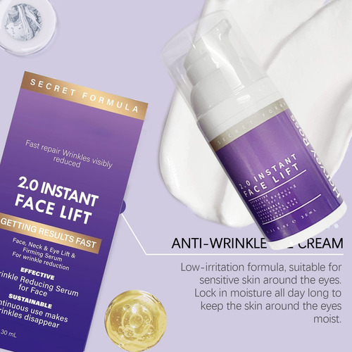 Crema Facial Reparadora S Instant Face Lift Cream, Reafirman
