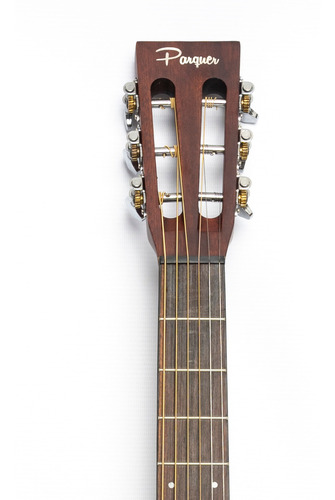 Guitarra Acústica Parquer Marron Oscuro Koa Color Marrón Oscuro Orientación De La Mano Derecha