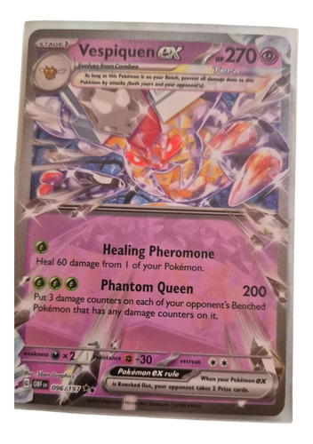 Vespiquen  Ex Carta Pokemon Tcg  Original+10 Cartas 