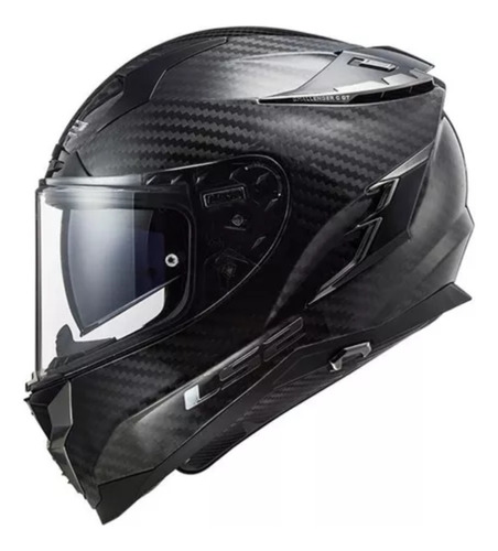 Casco Ls2 Ff327 Challenger Carbono Con Pinlock L - Cafe Race