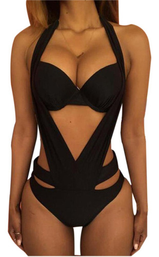 Bañador Brasileño Para Mujer, Talla Grande, Monokini