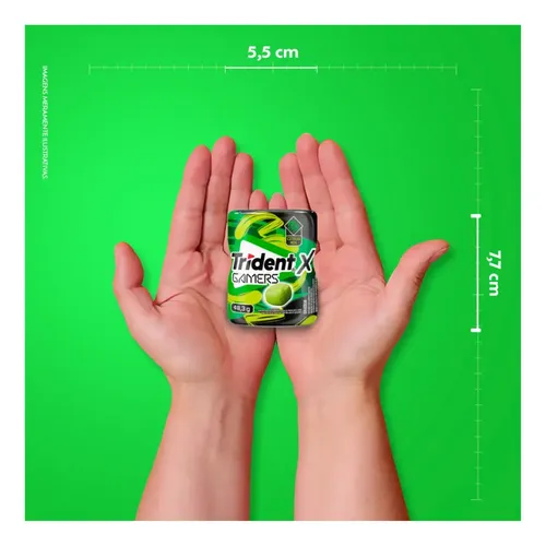 Kit 2 Potes Trident Gamers Sem Açúcar - Citrus/ Berry | MercadoLivre