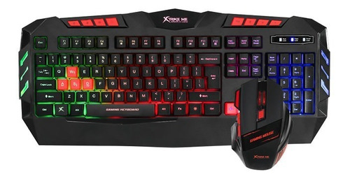 Kit Gamer Teclado Y Mouse Xtrike Me Mk-803kit / Tecnocenter