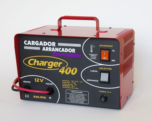 Cargador Arrancador De Baterías Charger 400 12 V 400 Amp.