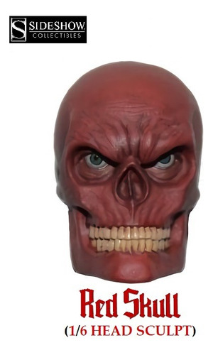 Red Skull: Cráneo Rojo. 1:6 Scale. Sideshow Collectibles.