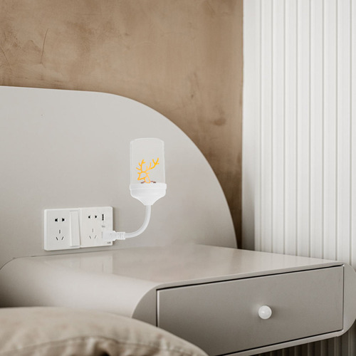 Luz Ambiental Flexible: Conector Mini Usb Para Luz Nocturna