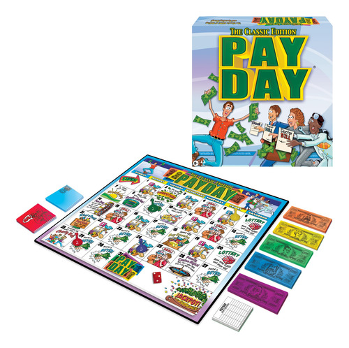 Juego De Mesa Winning Moves Games Pay Day Obra De Arte De Lo