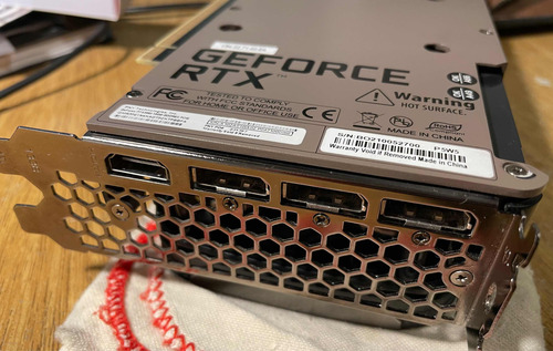 Nvidia Pny Xlr8 3080 10gb Lhr (Usado)
