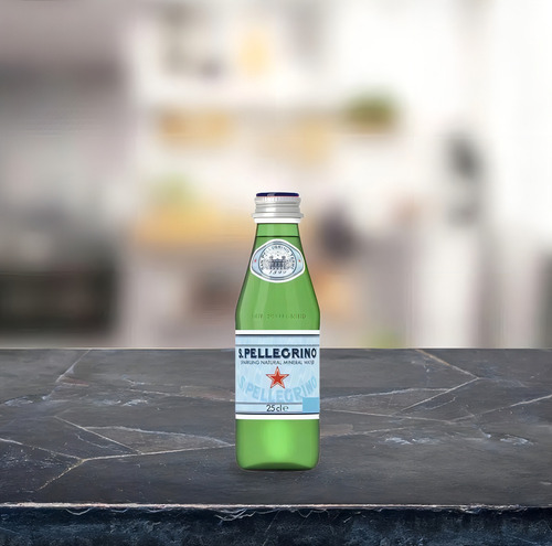 Agua San Pellegrino Mineral Com Gás 250ml - Pack Com 6 Unid