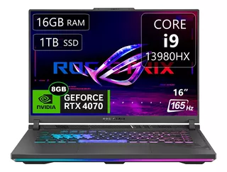 Rog Strix G16 2023, Core I9-13980hx, 16gb, 1tb Ssd, Rtx4070