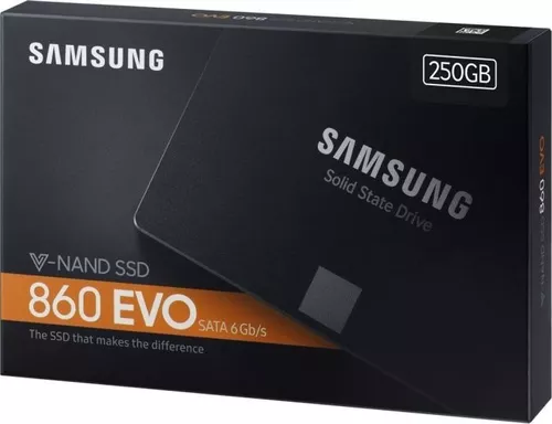 Disco Solido Ssd Samsung 860 Evo 250gb Notebook Pc Fact A