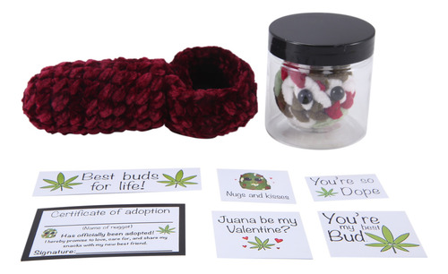 Juguetes De Peluche Hechos A Mano Con Bloques De Marihuana,