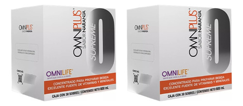 Omniplus Supreme Naranja X60 Unds - Unidad a $5817
