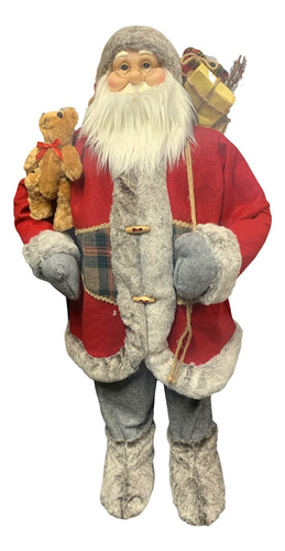 Muñeco De Navidad Viejo Pascuero 90 Cm Para Tu Decoracion