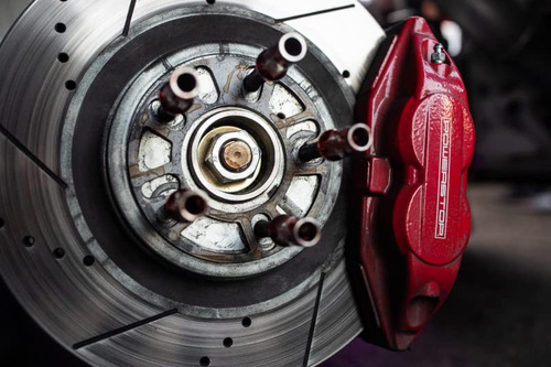 Pinzas Delanteras Recubiertas Rojas Para Infiniti Fx35 Fx37