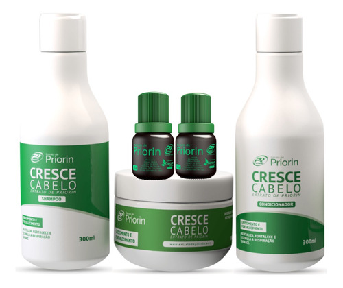 Cresce Cabelo- Priorin- Kit + 1 Tônico Frete Grátis