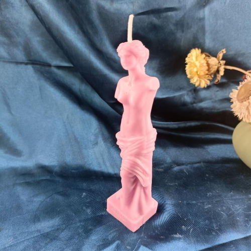 Molde De Estatua De Vela Venus Con Personaje De Mitología Gr