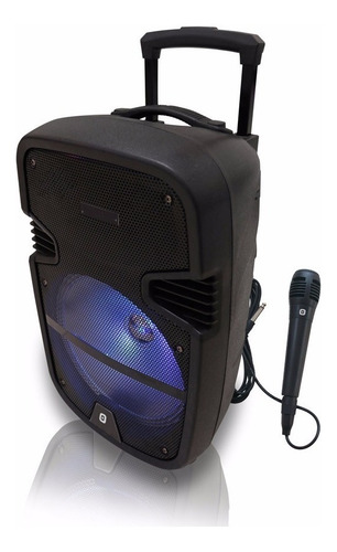 Parlante 12 Portatil Bateria Bluetooth Potencia 2000w Radio Inalambrico Y 220v Luces Led+ Microfono + Calidad De Sonido