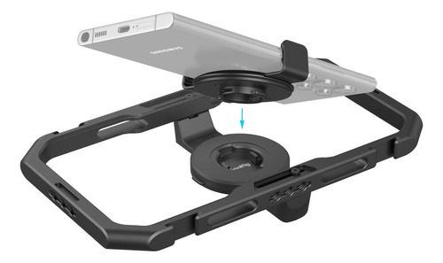 Cage Gaiola Smallrig 4299 Para Smartphones Ios E Android Cor Preto