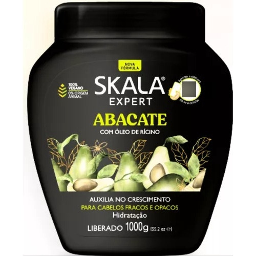 Skala Expert Hidratación Abacate C/ Oleo De Recino Vegano 1k