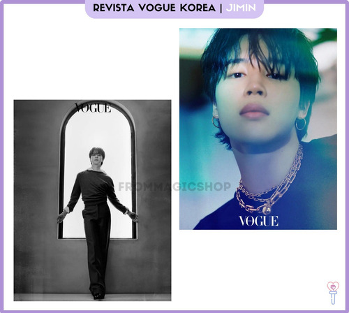 Revista Vogue Korea Abril 2023: Capa De Jimin (bts)