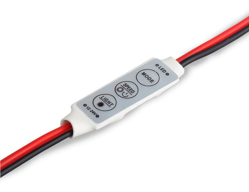 3 Pzs Mini Regulador Led Driver 12-24v 4a Para Tiras 1 Color