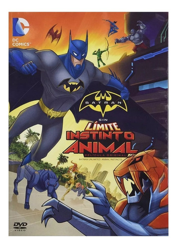 Batman Sin Limite Instinto Animal Dc Comics Pelicula Dvd | Meses sin  intereses