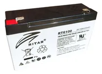 Comprar Bateria 6v 10ah Ritar Rt6100 Recargable Carritos Balanzas