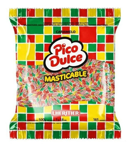 Imagen 1 de 1 de Caramelos Masticables Pico Dulce X 500 Grs - Lollipop