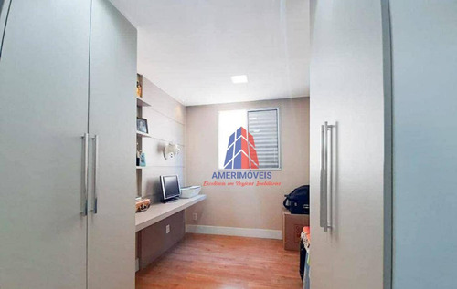Imagem 11 de 22 de Apartamento Com 2 Dormitórios À Venda, 56 M² Por R$ 225.000 - Spazio Acrópolis - Americana/sp - Ap1675