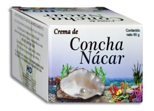 Imagen 1 de 2 de Crema Aclarante Natural De Concha Nacar 