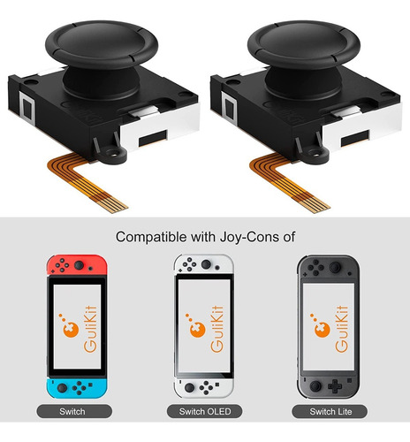 Joystick Hall Sensing Para Reparación De Joycon De Repuesto