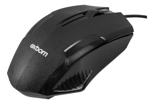 Mouse Usb Preto 1200 Dpi Cabo 1.5 Metros Óptico Exbom Ms71