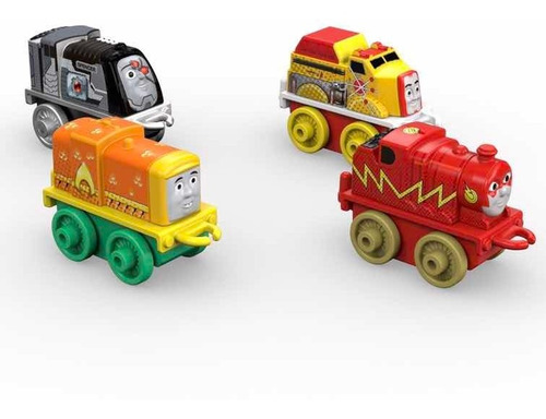Thomas & Friends Minis D.c. Súper Friends Pack X 4