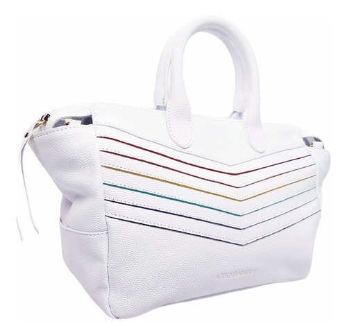 Imagen 1 de 1 de Cartera Bolso Morral Cuero Pu Mod 40 Estilo A Vos