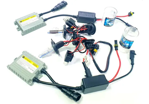 Kit De Luces Xenon 12v H4l 8000k (alta Halogena) Dc 12v 35 W