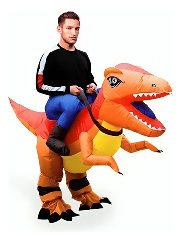 Disfraz Inflable Dino Rex 160-190cm X1 Uni