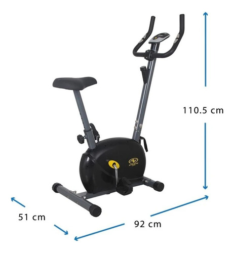 Bicicleta Manual Fija Spinning Athletic Works