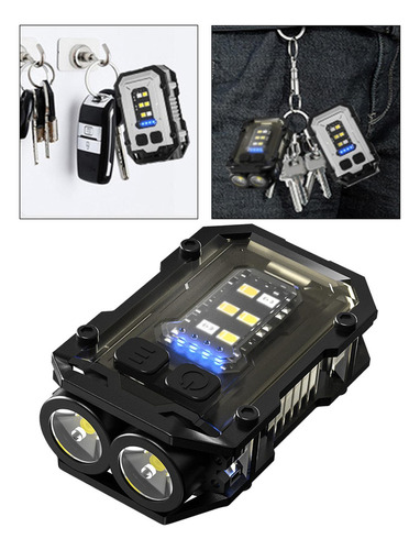 Linterna De Llavero Linterna Led Ligera Linterna De Bolsillo